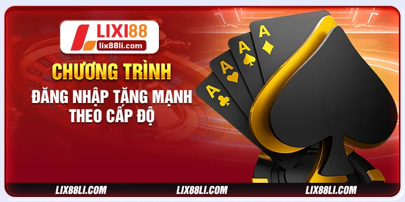 Chương trình đăng nhập tăng mạnh theo cấp độ Chương trình đăng nhập tăng mạnh theo cấp độ